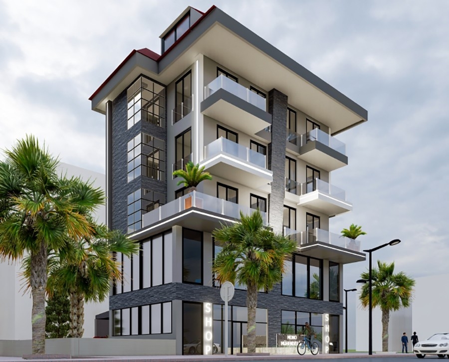 New apartments by the sea in Alanya