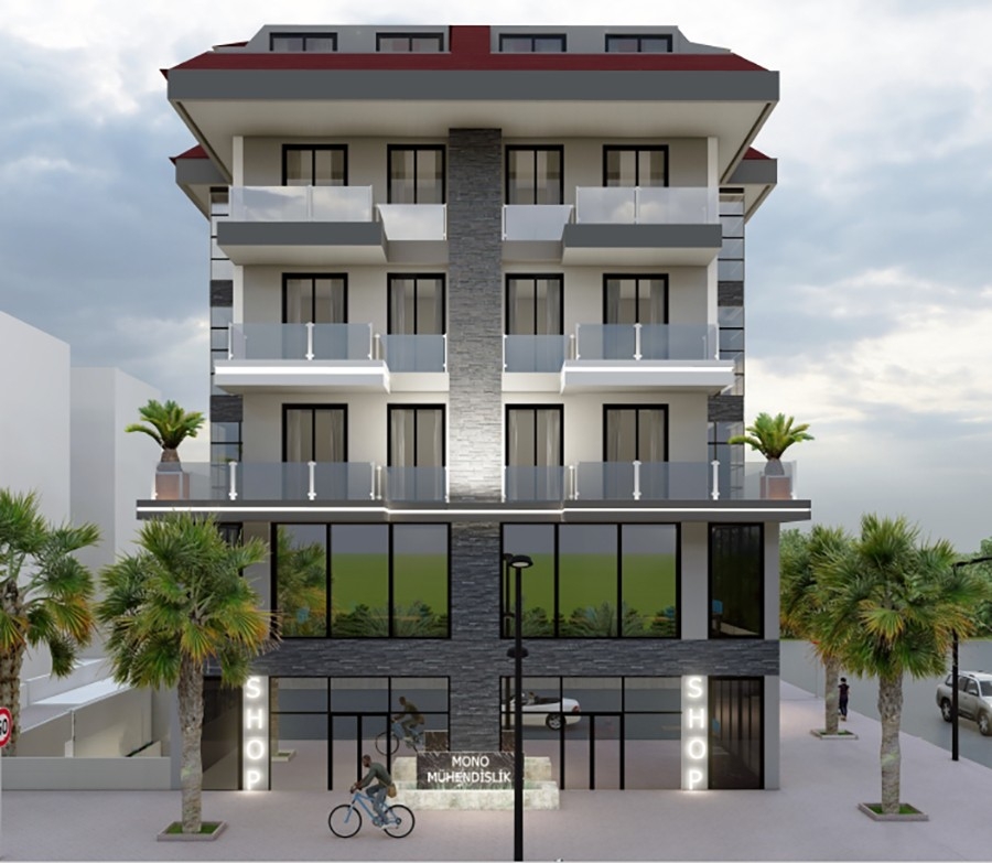 New apartments by the sea in Alanya