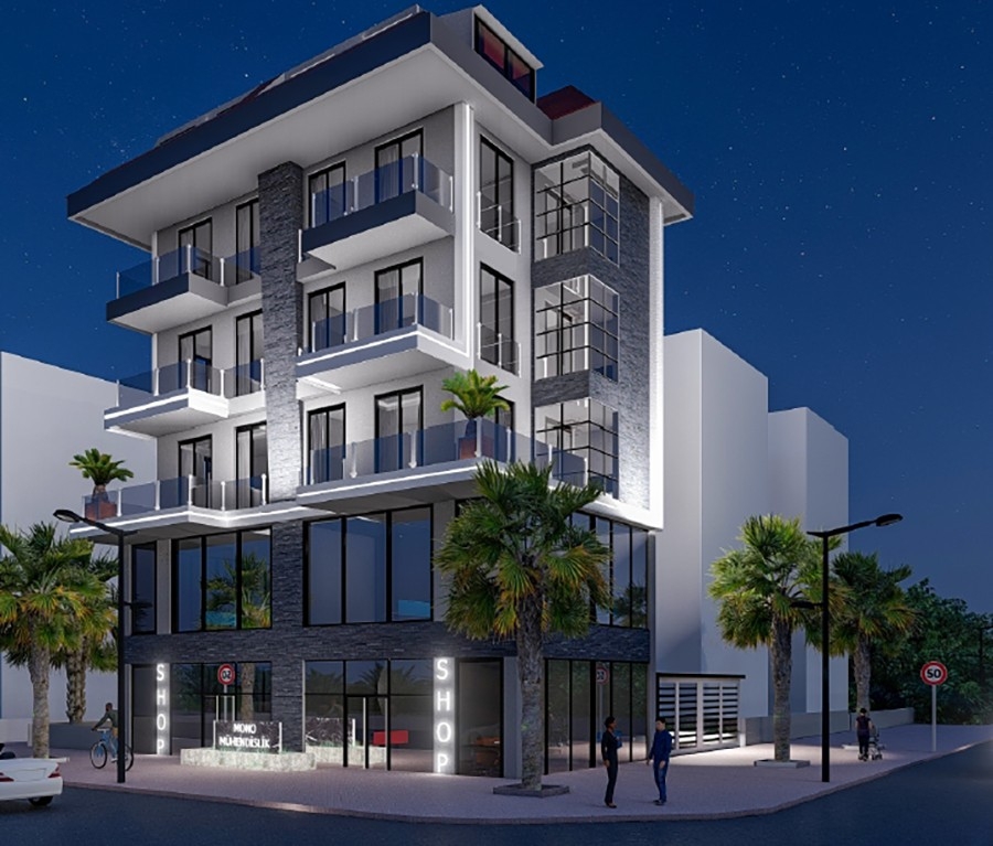 New apartments by the sea in Alanya