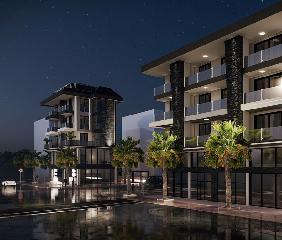 New apartments by the sea in Alanya