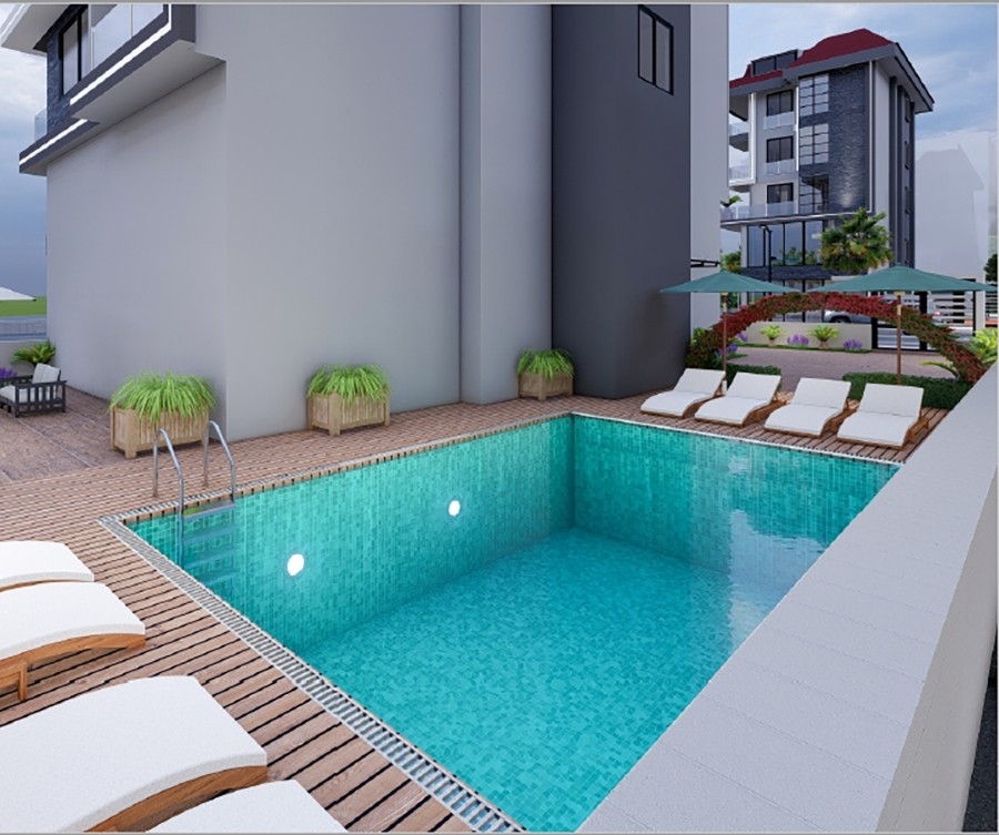 New apartments by the sea in Alanya