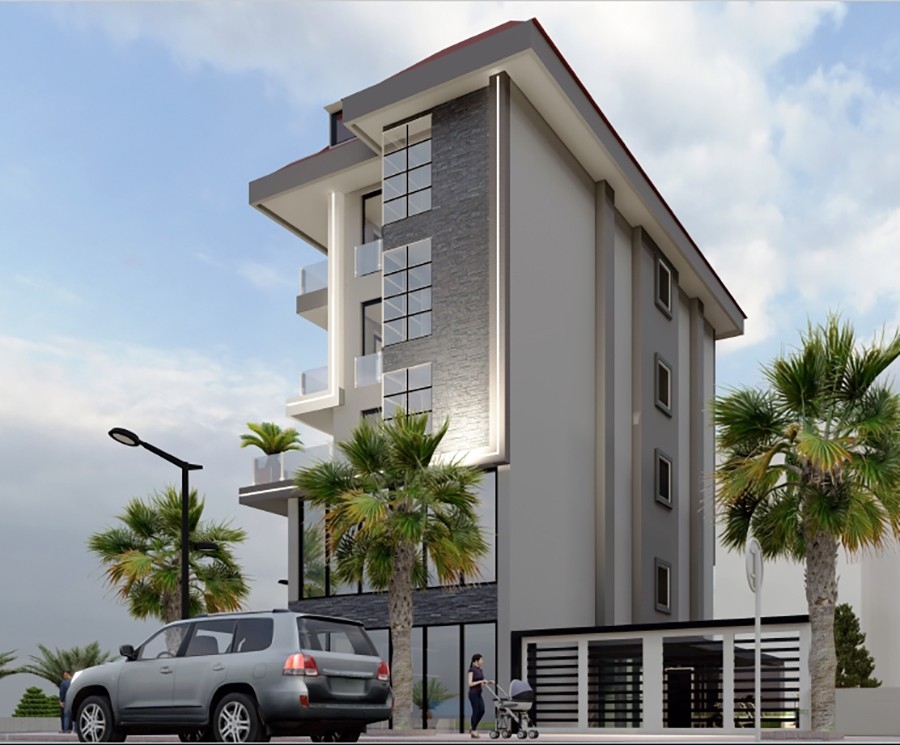 New apartments by the sea in Alanya