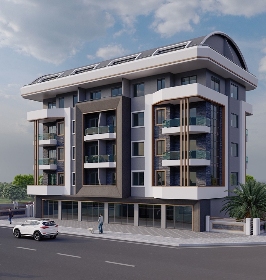 Luxurious apartments in Alanya close to the sea