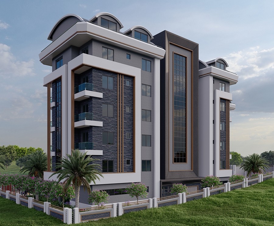 Luxurious apartments in Alanya close to the sea