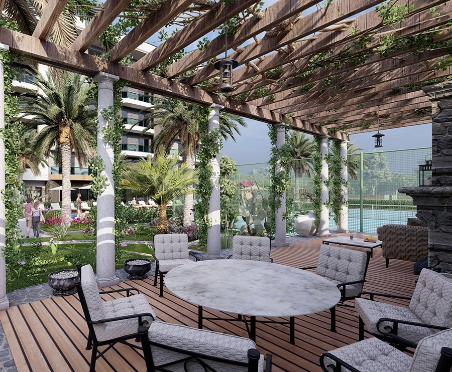 Luxurious apartments in Alanya close to the sea