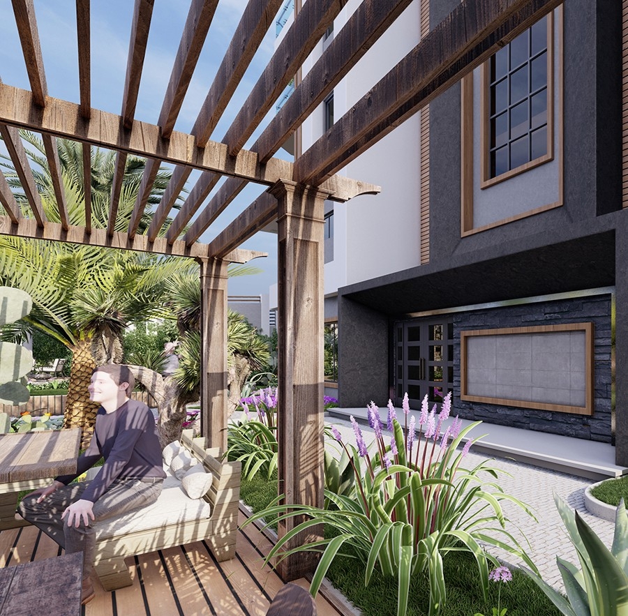 Luxurious apartments in Alanya close to the sea