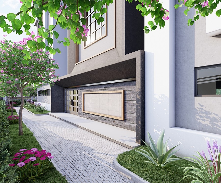 Luxurious apartments in Alanya close to the sea