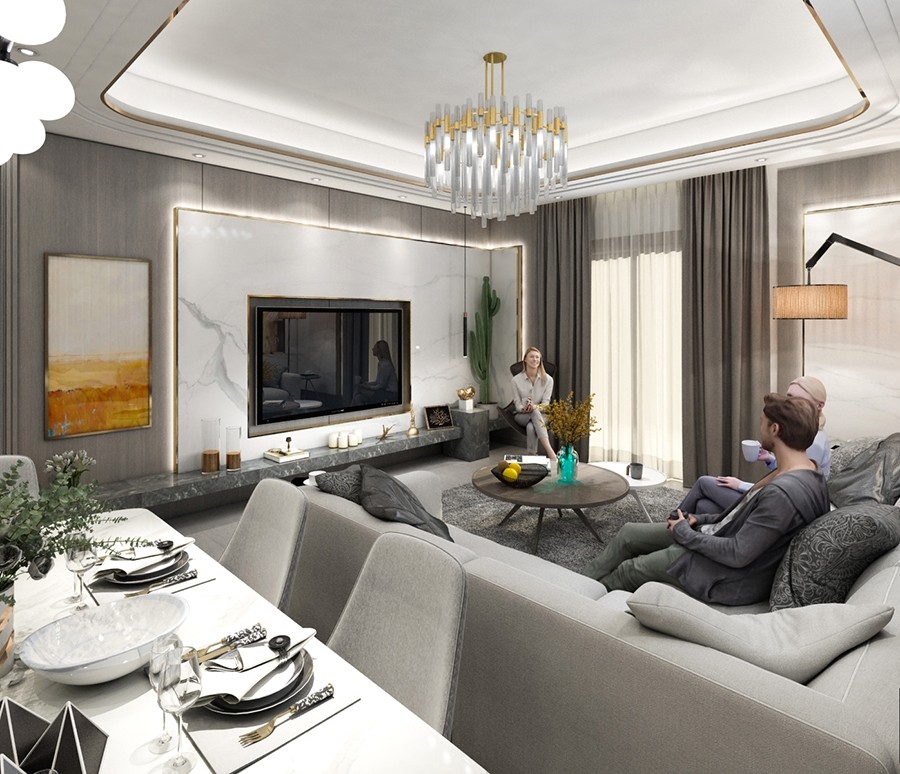 Luxurious apartments in Alanya close to the sea