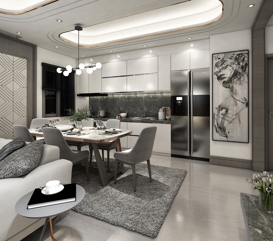 Luxurious apartments in Alanya close to the sea