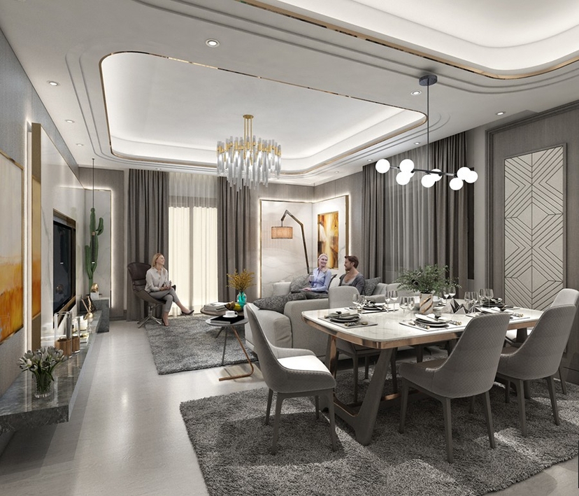 Luxurious apartments in Alanya close to the sea