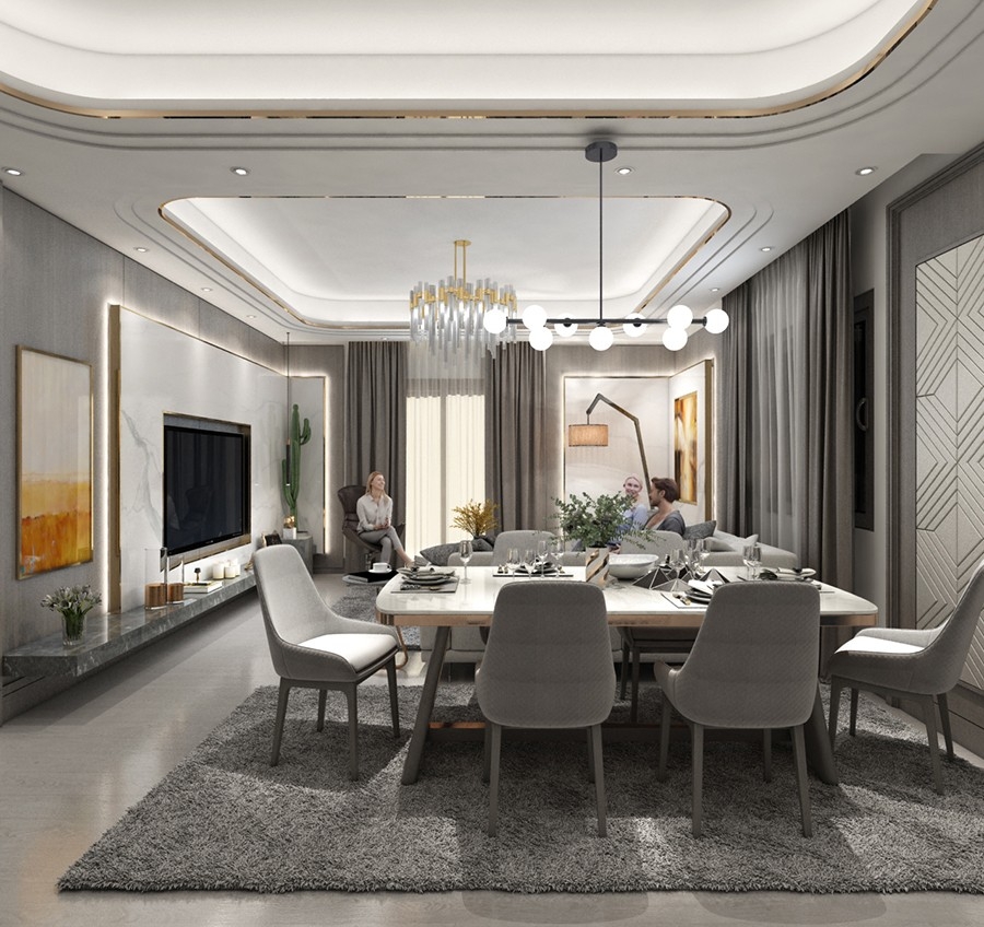 Luxurious apartments in Alanya close to the sea