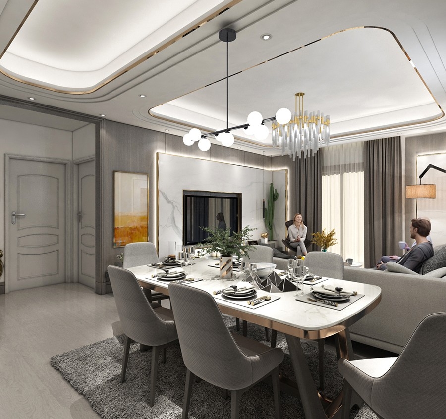 Luxurious apartments in Alanya close to the sea
