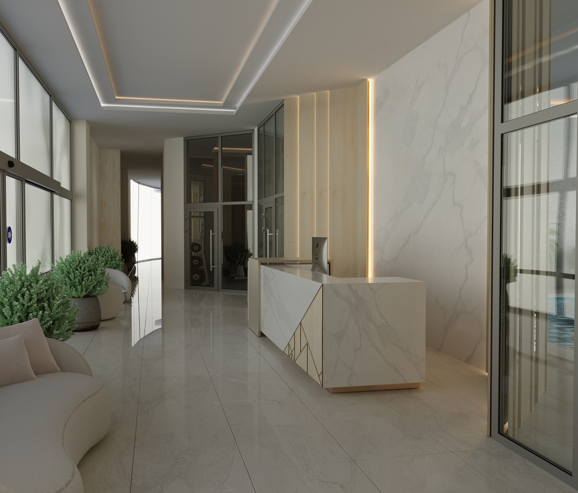 Luxuriöses 1+1 Apartment mit Meerblick und Bergblick, Alanya - Payallar