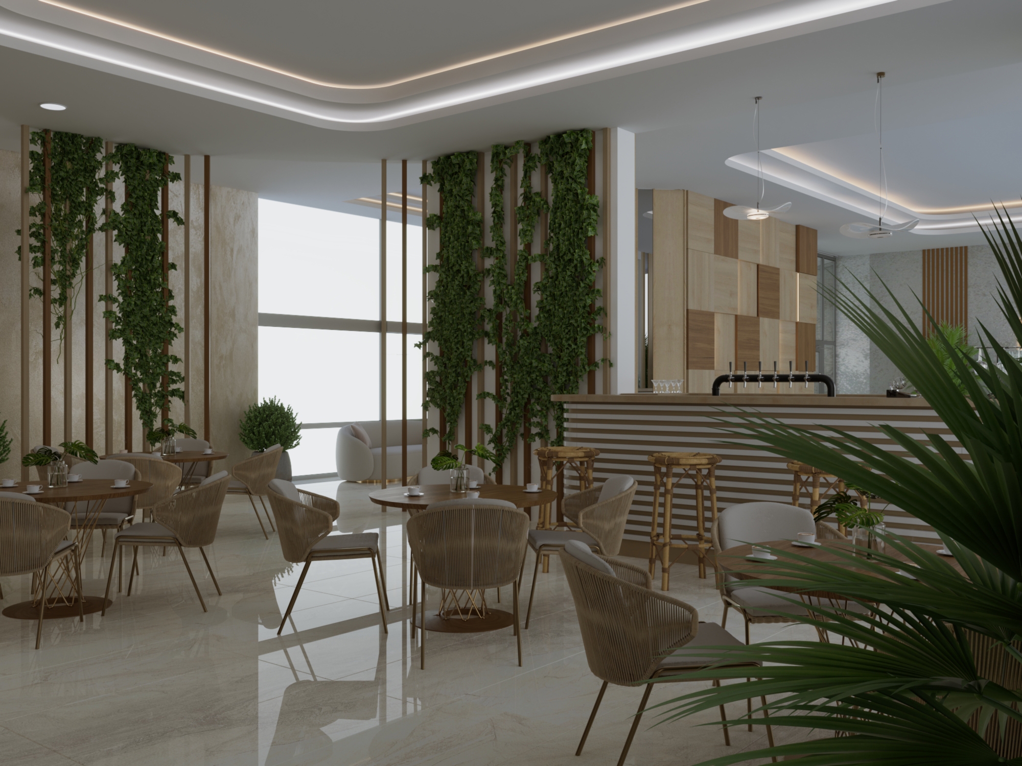 Luxuriöses 1+1 Apartment mit Meerblick und Bergblick, Alanya - Payallar