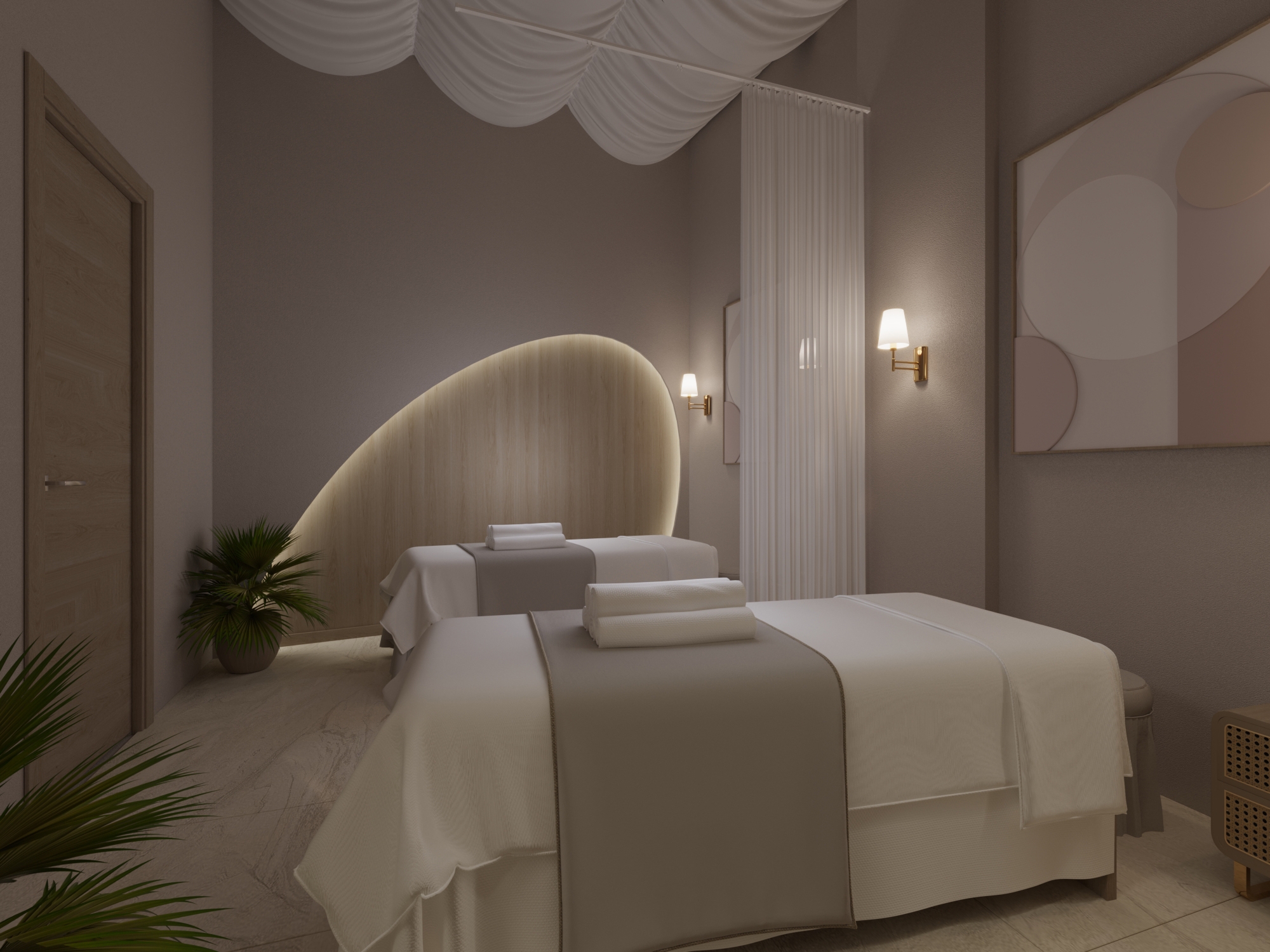 Luxuriöses 1+1 Apartment mit Meerblick und Bergblick, Alanya - Payallar