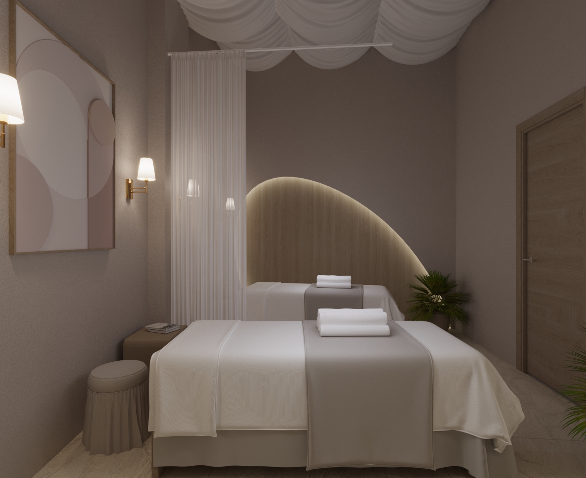 Luxuriöses 1+1 Apartment mit Meerblick und Bergblick, Alanya - Payallar