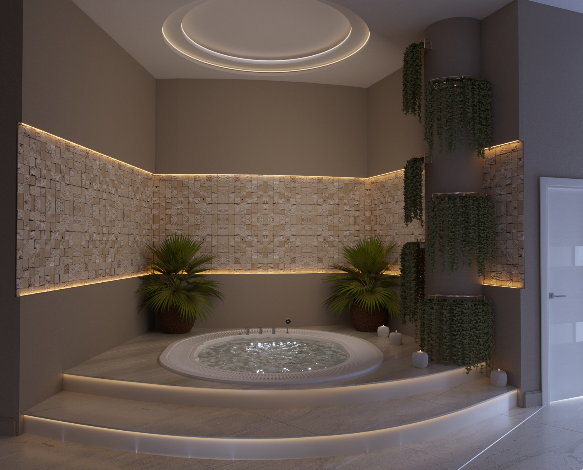 Luxuriöses 1+1 Apartment mit Meerblick und Bergblick, Alanya - Payallar