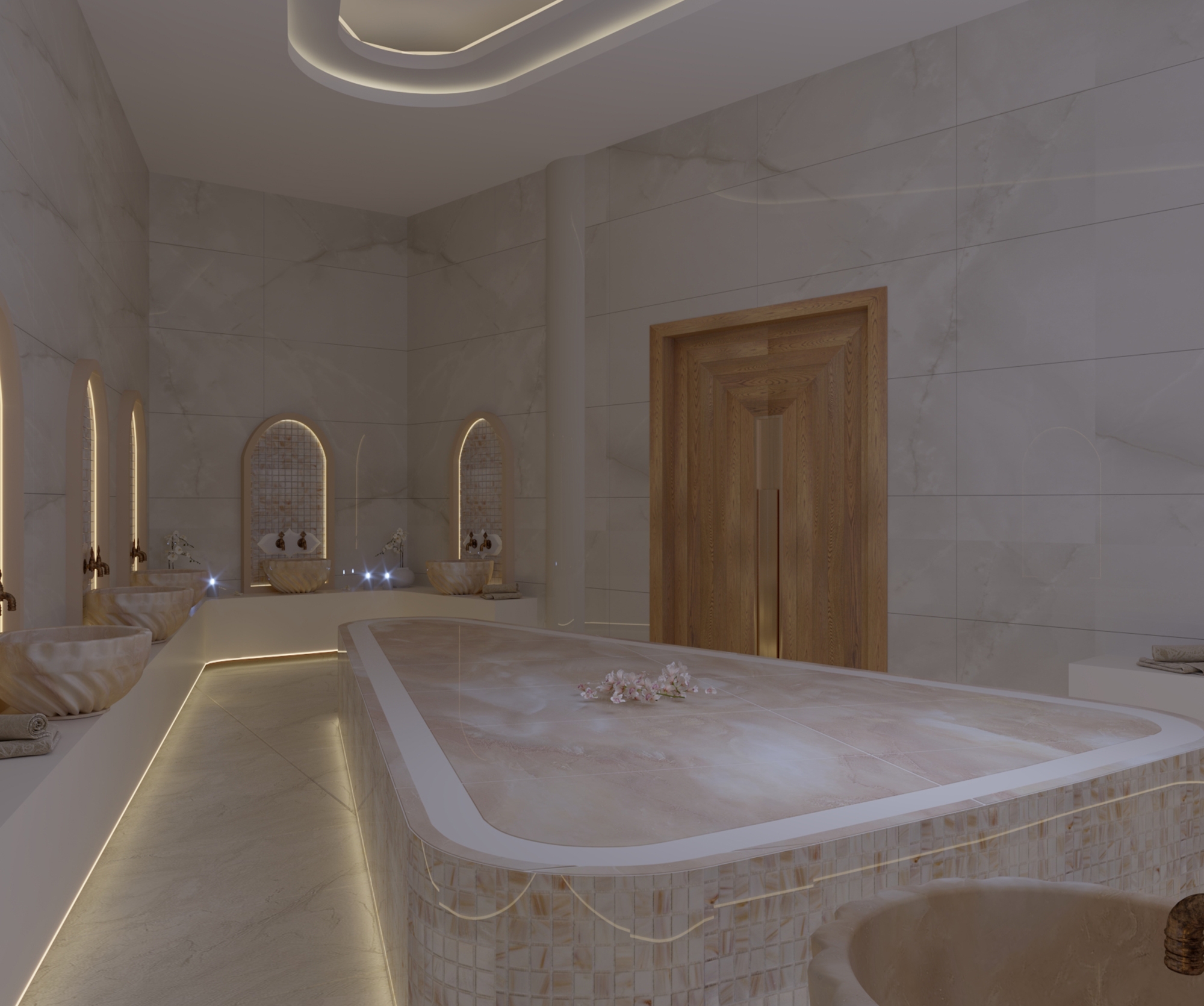 Luxuriöses 1+1 Apartment mit Meerblick und Bergblick, Alanya - Payallar
