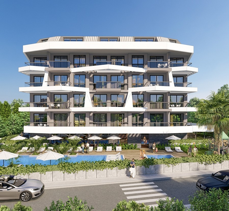 Attractive new project in Alanya
