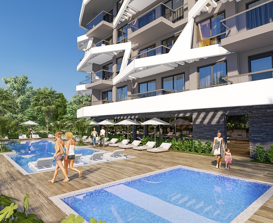 Attractive new project in Alanya