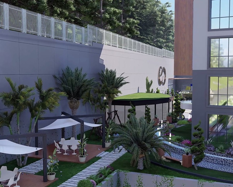 Luxuriöse 1+1 Wohnung mit atemberaubendem Meerblick und Bergblick, Alanya