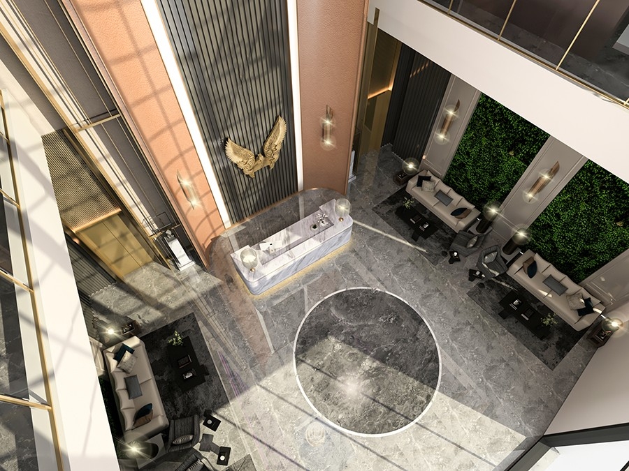 Luxuriöse 1+1 Wohnung mit atemberaubendem Meerblick und Bergblick, Alanya