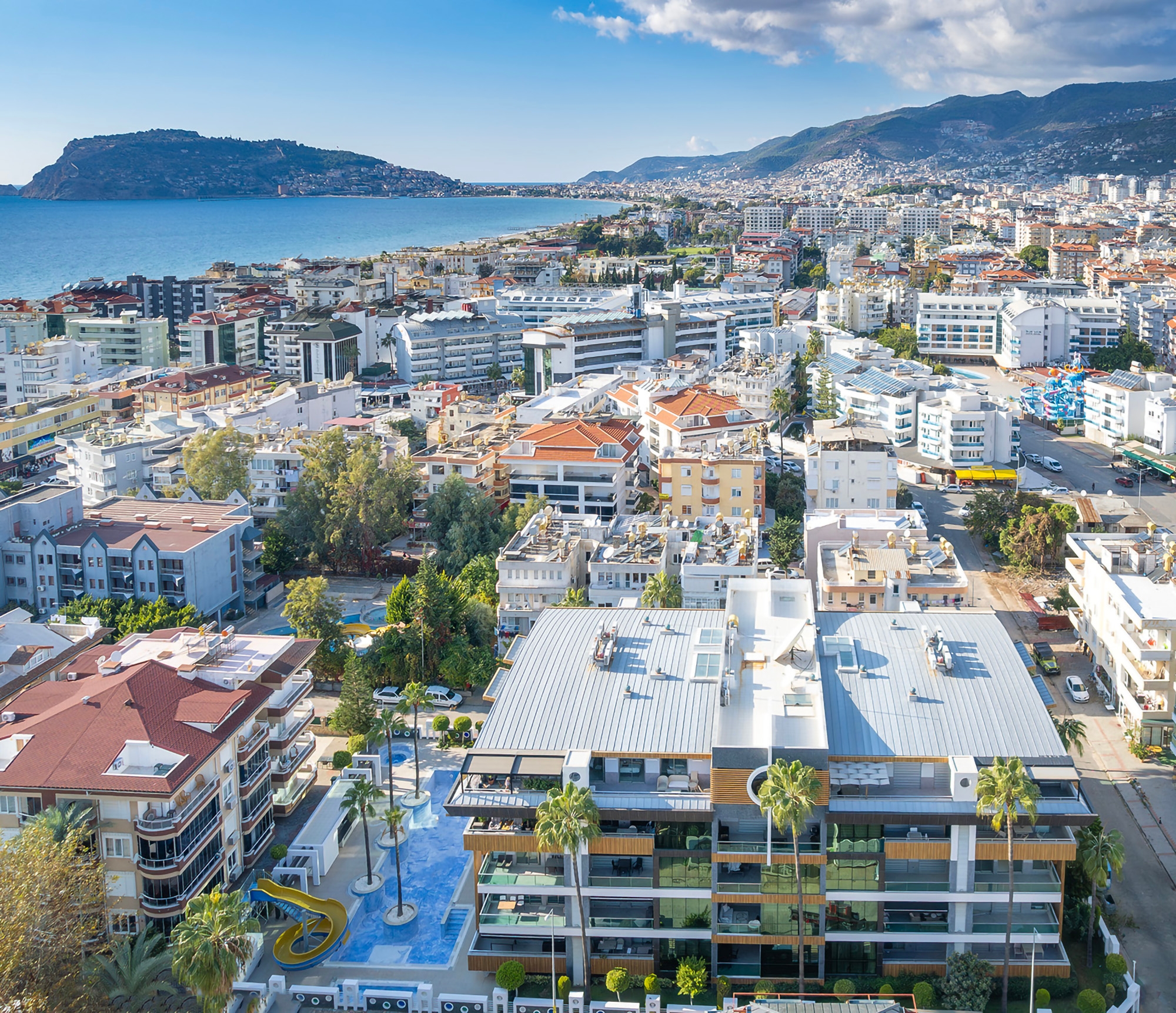 Ylellinen 2+1 Huoneisto Vuorinäkymillä, Alanya - Oba
