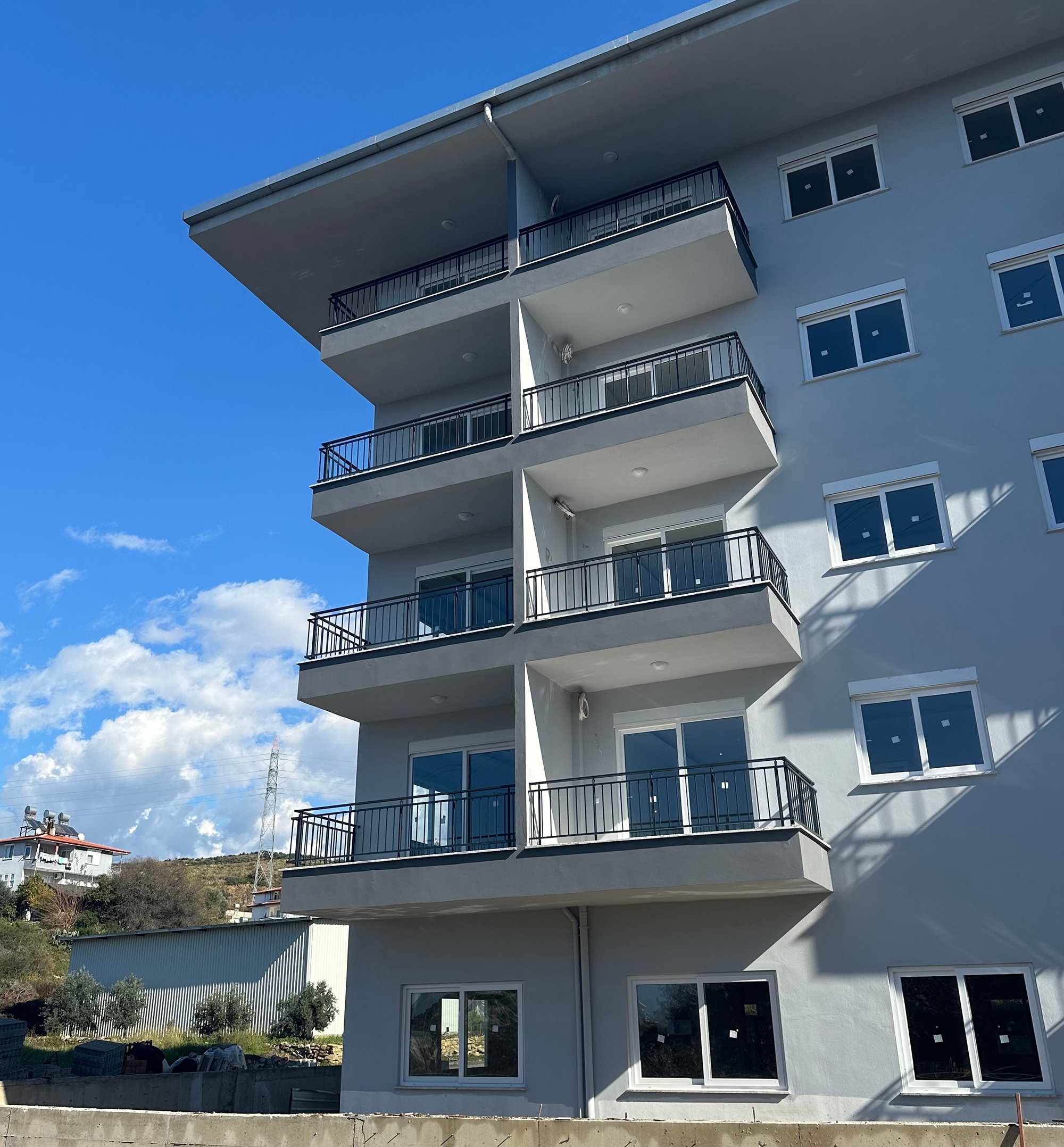 Fantastisk 1+1 Lejlighed med Hav- og Slotsudsigt, Alanya - Konakli