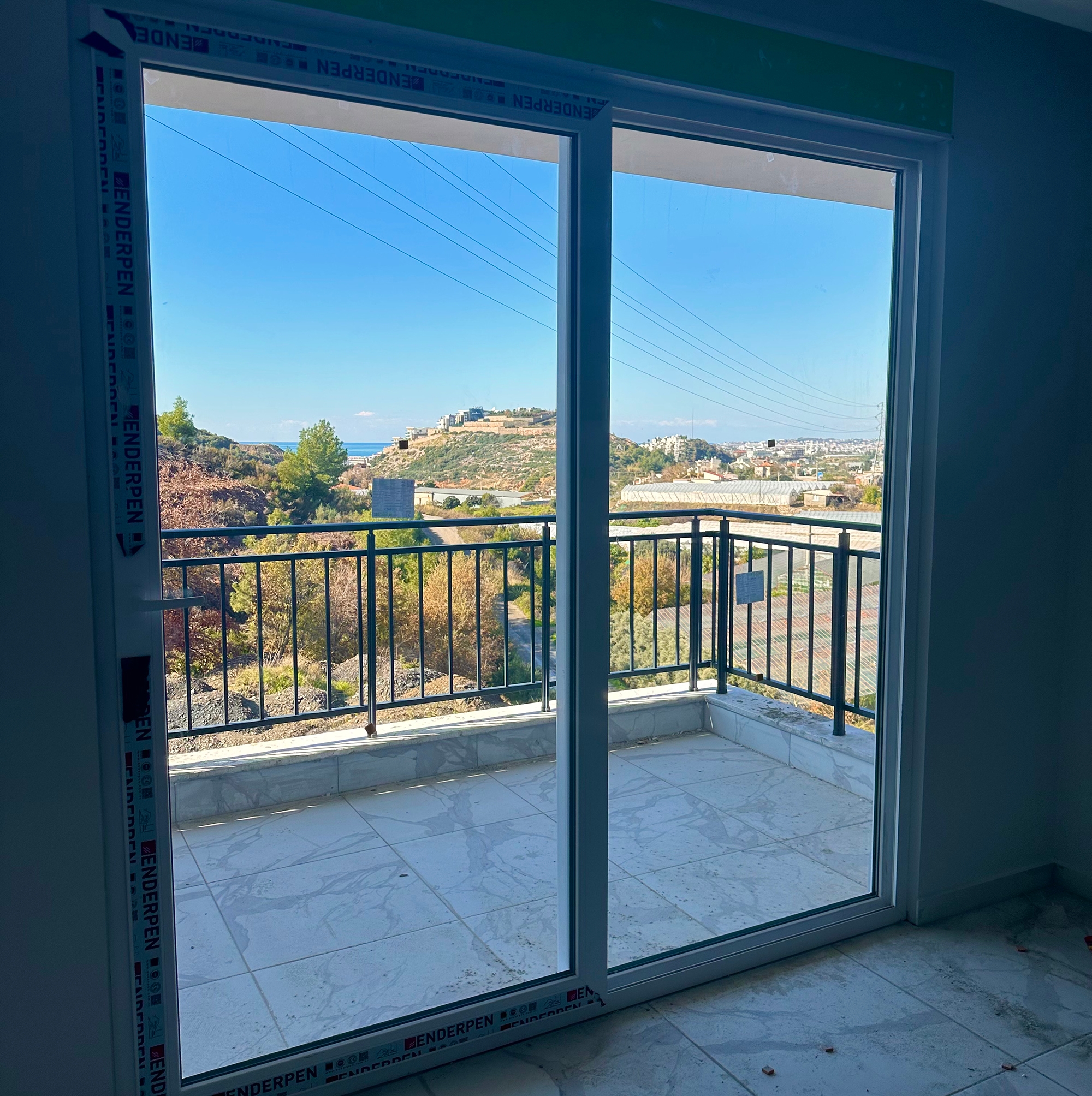 Fantastisk 1+1 Lejlighed med Hav- og Slotsudsigt, Alanya - Konakli