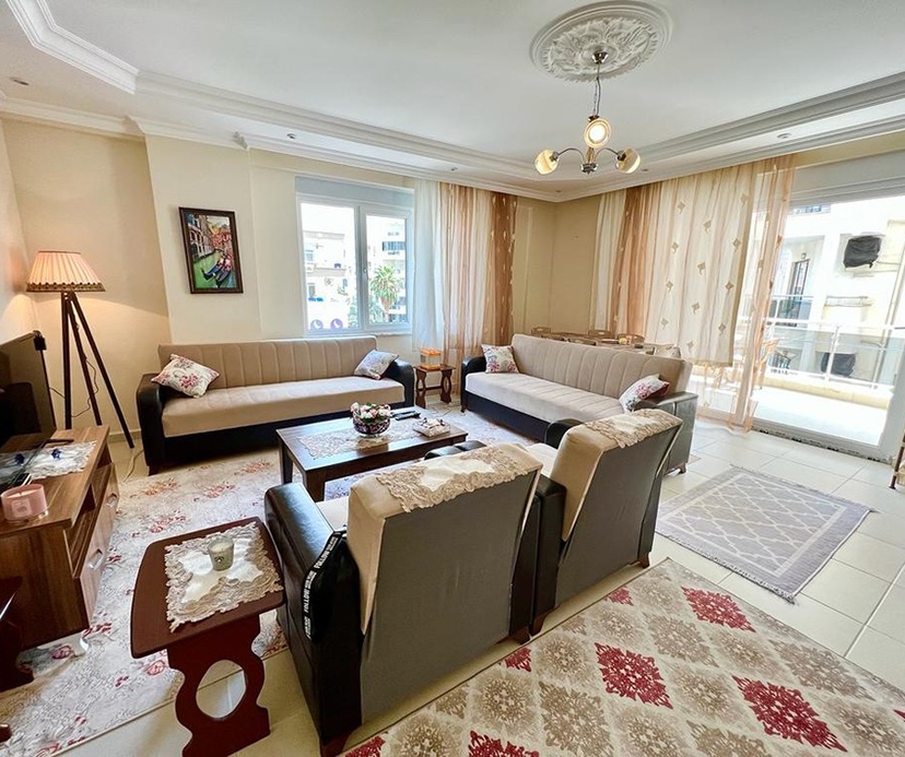 Substantially furnished apartment is 100m away from the beach 