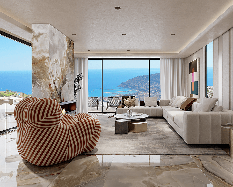 Luxurious 5+1 Villa with Stunning Views in Alanya-Bektas
