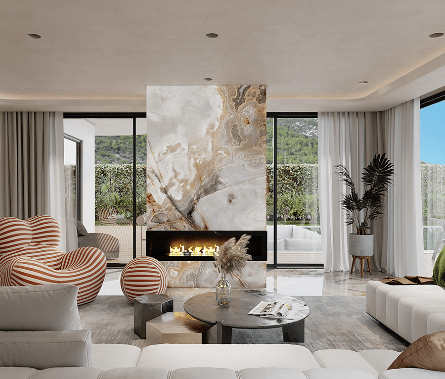 Luxurious 5+1 Villa with Stunning Views in Alanya-Bektas