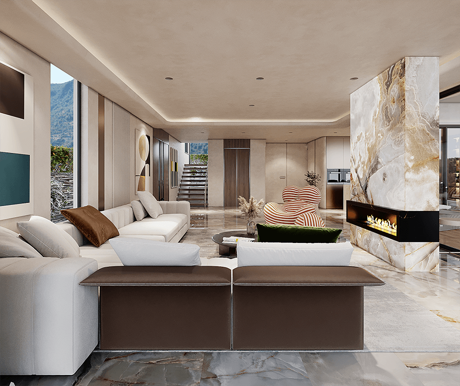 Luxurious 5+1 Villa with Stunning Views in Alanya-Bektas