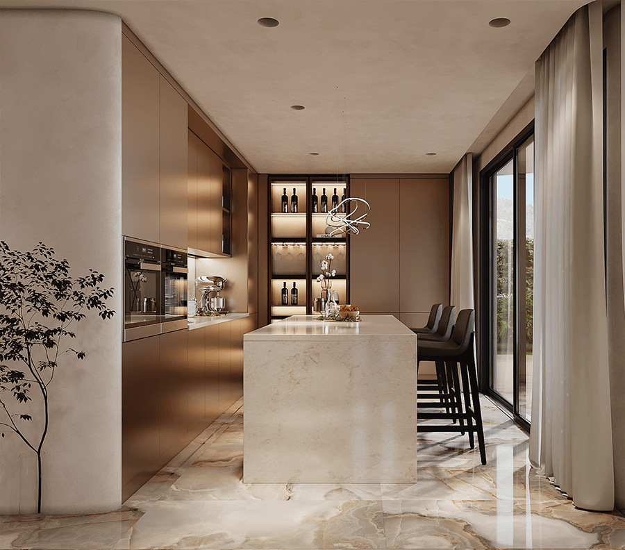 Luxurious 5+1 Villa with Stunning Views in Alanya-Bektas