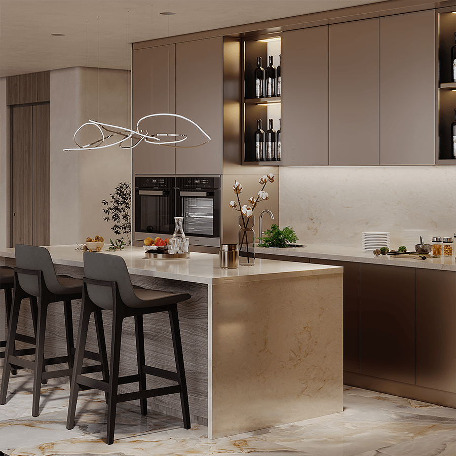 Luxurious 5+1 Villa with Stunning Views in Alanya-Bektas