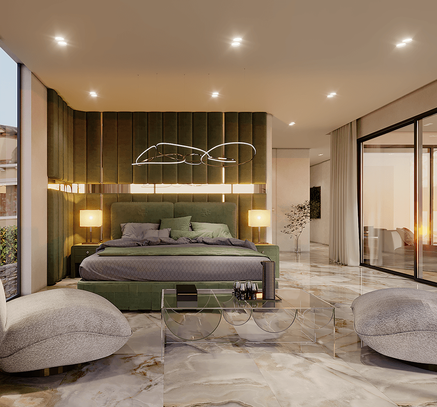 Luxurious 5+1 Villa with Stunning Views in Alanya-Bektas