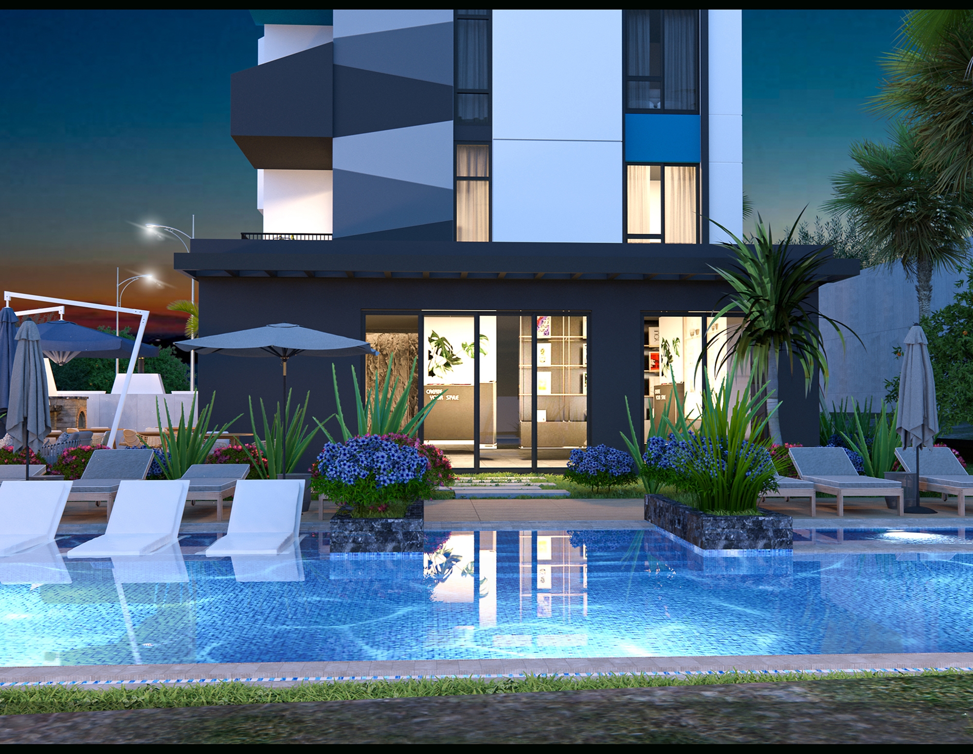 Luxuriöse 2+1 Wohnung mit Meerblick und Bergblick, Alanya - Avsallar