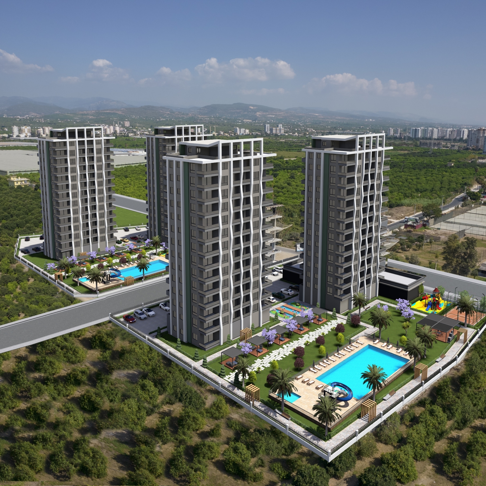 Enticing new project in Mersin's amazing district