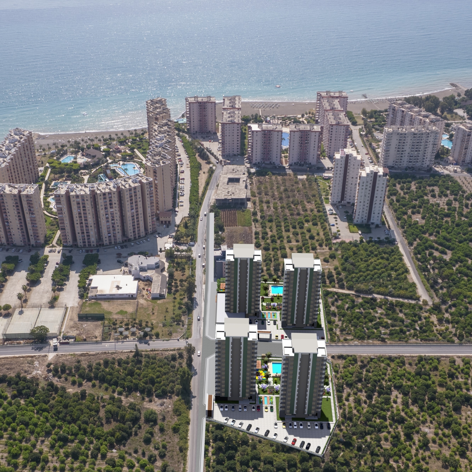 Enticing new project in Mersin's amazing district