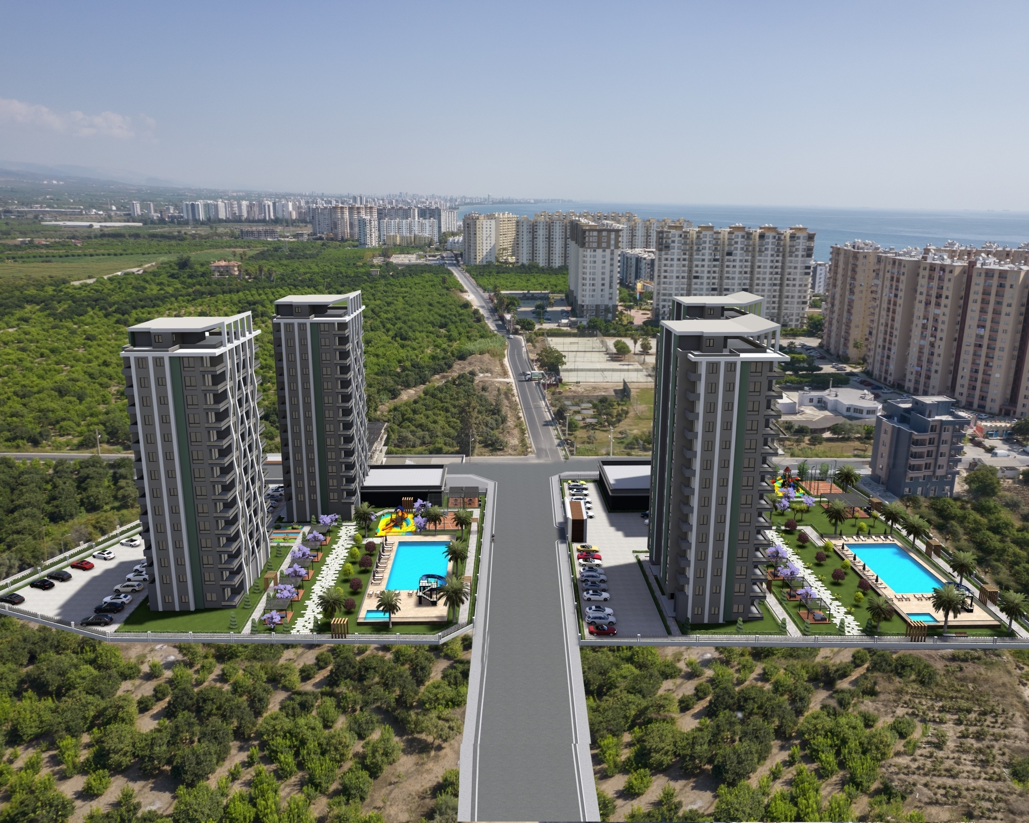 Enticing new project in Mersin's amazing district