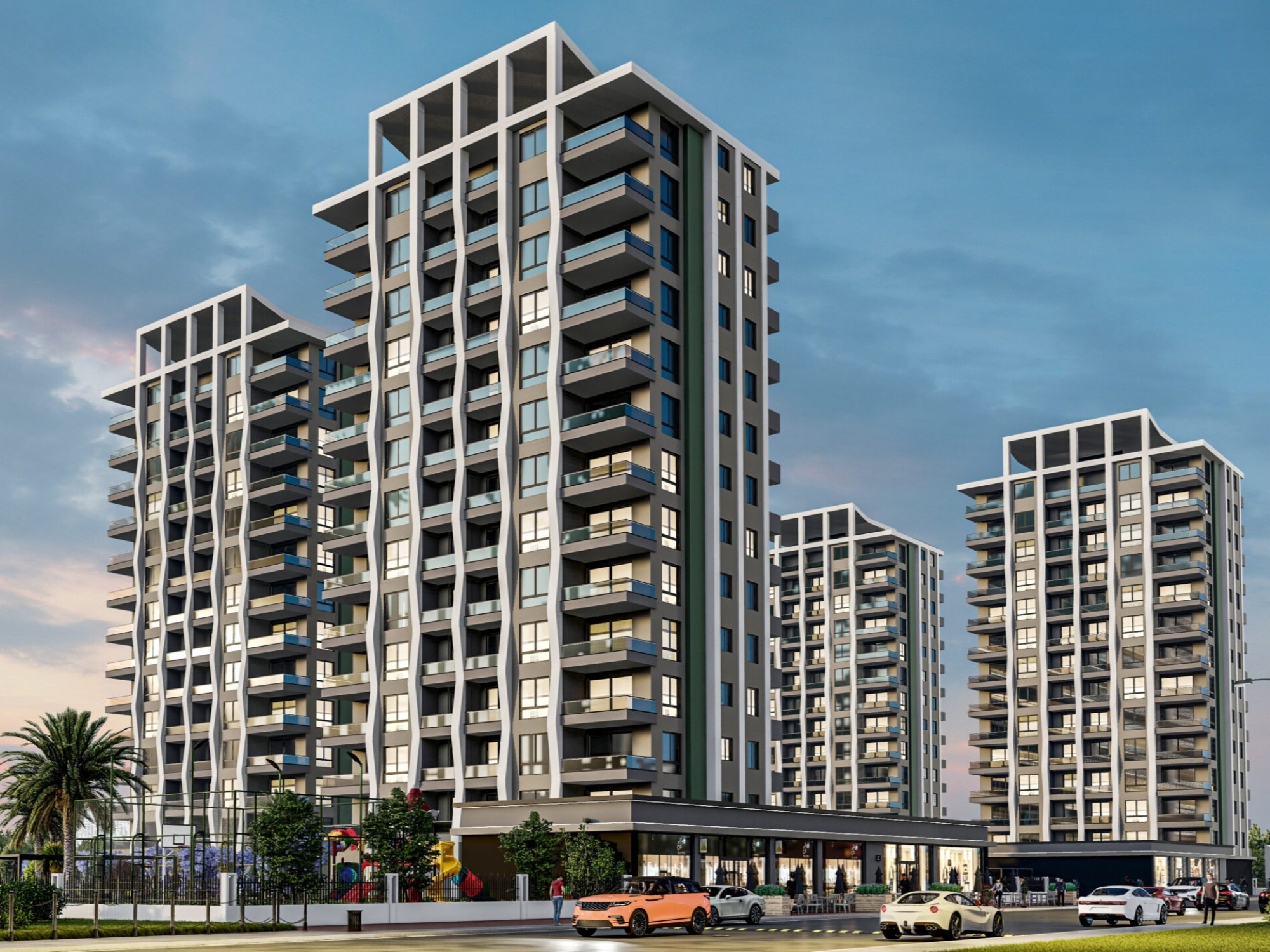 Enticing new project in Mersin's amazing district