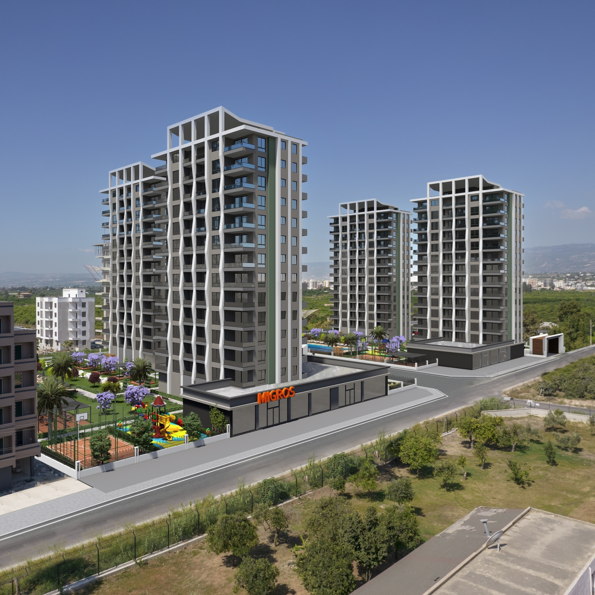 Enticing new project in Mersin's amazing district