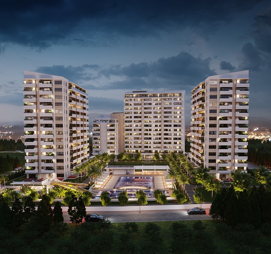 A prosperous new project for sale in Mersin