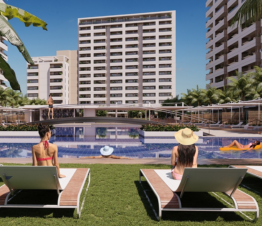 A prosperous new project for sale in Mersin