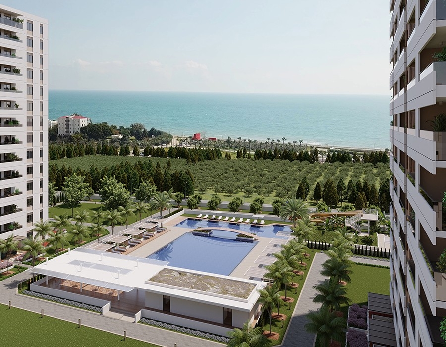 A prosperous new project for sale in Mersin