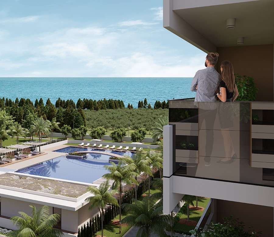 A prosperous new project for sale in Mersin