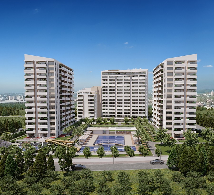 A prosperous new project for sale in Mersin
