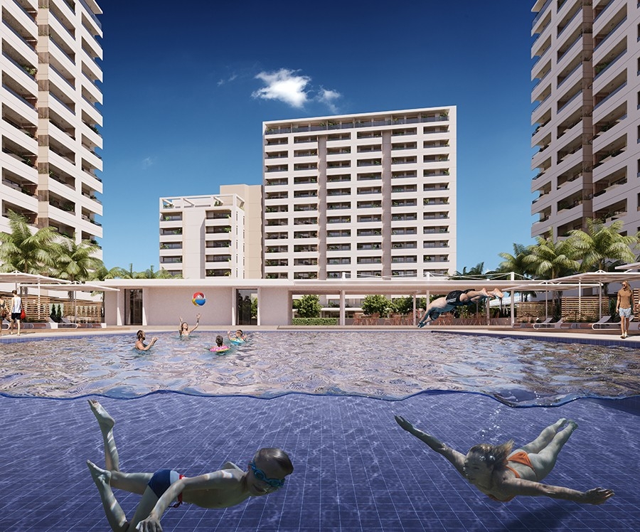 A prosperous new project for sale in Mersin