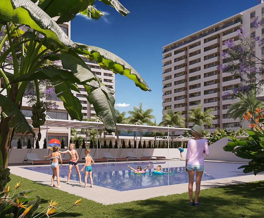 A prosperous new project for sale in Mersin