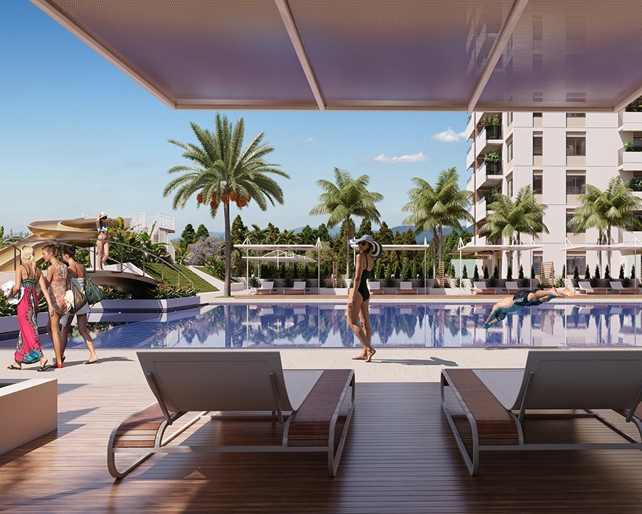 A prosperous new project for sale in Mersin